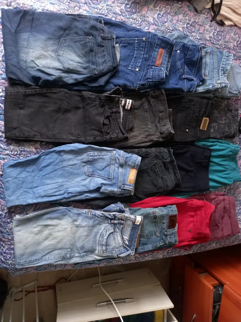 Lote de jeans y pantalones de varias marcas - 2