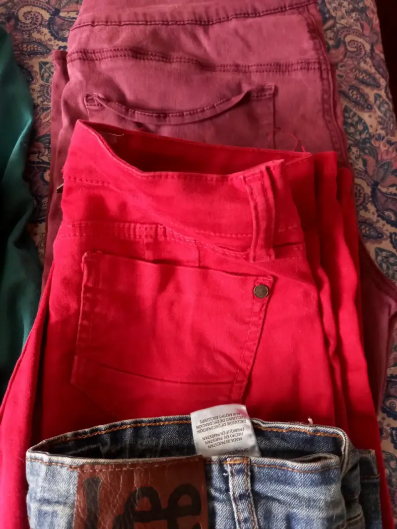 Lote de jeans y pantalones de varias marcas - 4