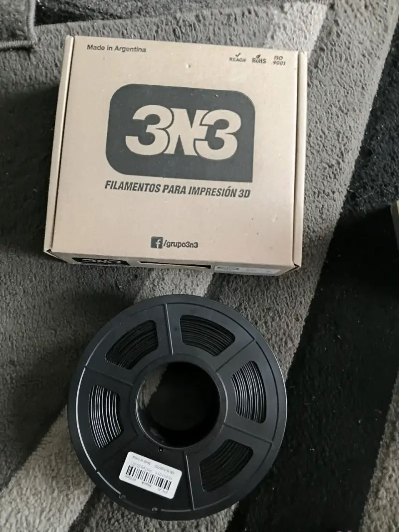 5 rollos de Filamento 3D 3N3 para Impresoras