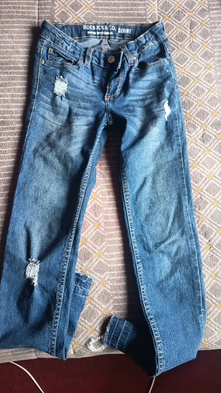 Jeans skinny Roebuck & Co desgastados