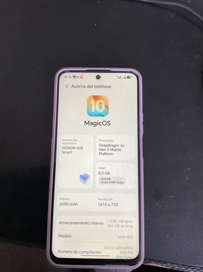 Smartphone Honor 400 Smart 256 gb - 3