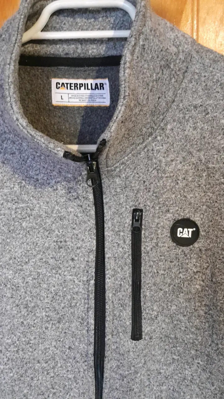 Chaqueta de lana gris Caterpillar para hombre - 2
