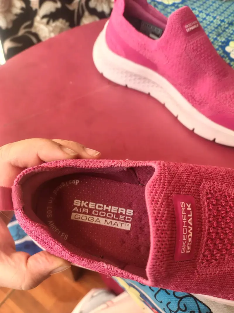 Zapatillas Skechers Go Walk rosadas para mujer - 3