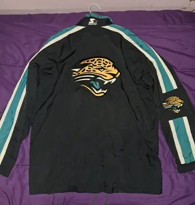 Cortavientos Vintage Starter Jaguars NFL Hombre XL - miniatura 1