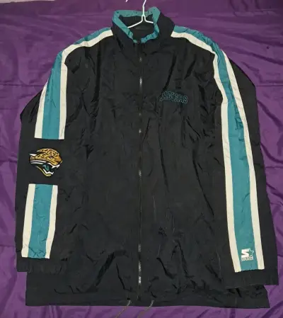 Cortavientos Vintage Starter Jaguars NFL Hombre XL - miniatura 2