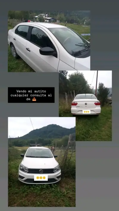 Auto Volkswagen blanco en buen estado - miniatura 1