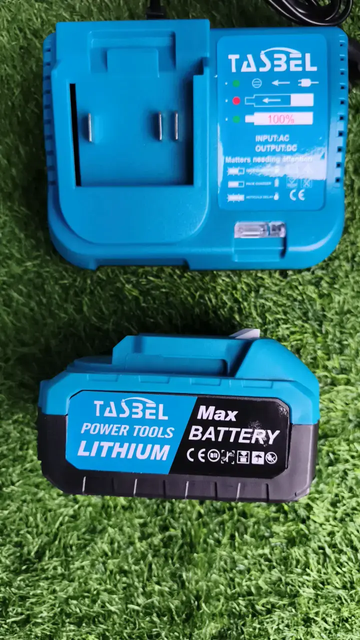 Cargador y batería de litio Tasbel herramienta - 4