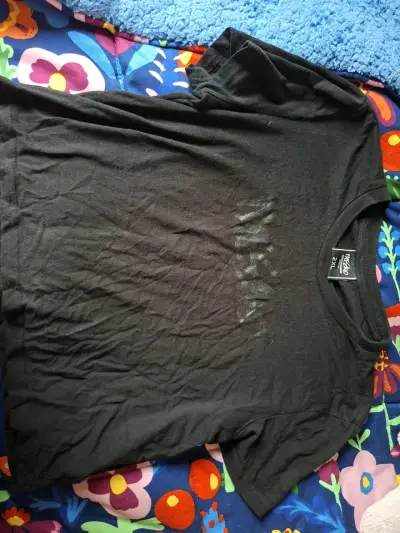 Polera negra talla 2XL Mossimo - miniatura 1