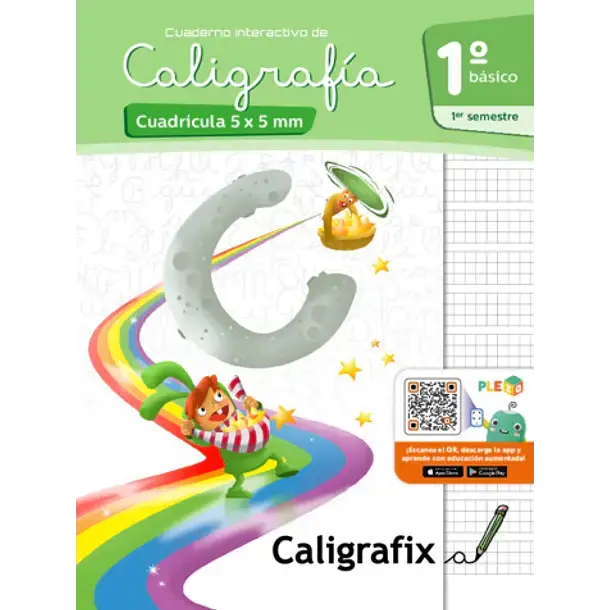 CALIGRAFÍA CUADRÍCULA 1° a 6° (MODELO 2026)