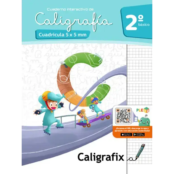 CALIGRAFÍA CUADRÍCULA 1° a 6° (MODELO 2026) - 2