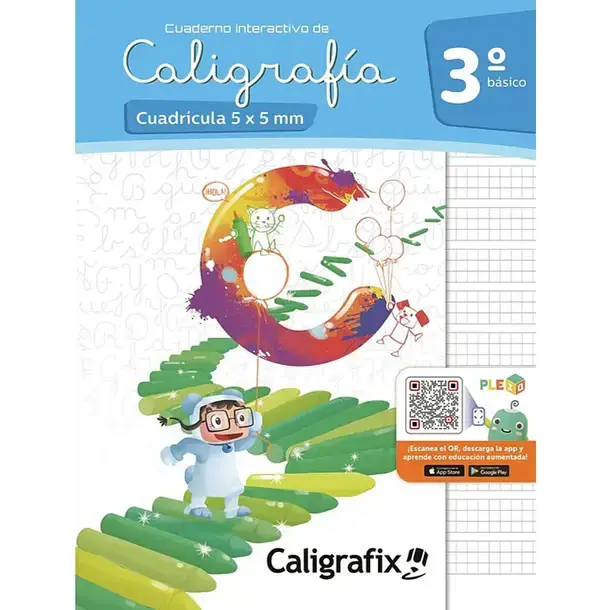 CALIGRAFÍA CUADRÍCULA 1° a 6° (MODELO 2026) - 3