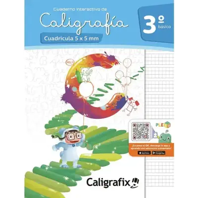 CALIGRAFÍA CUADRÍCULA 1° a 6° (MODELO 2026) - miniatura 3