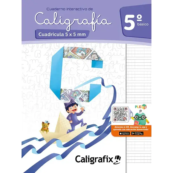 CALIGRAFÍA CUADRÍCULA 1° a 6° (MODELO 2026) - 5