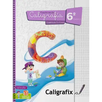 CALIGRAFÍA CUADRÍCULA 1° a 6° (MODELO 2026) - miniatura 6