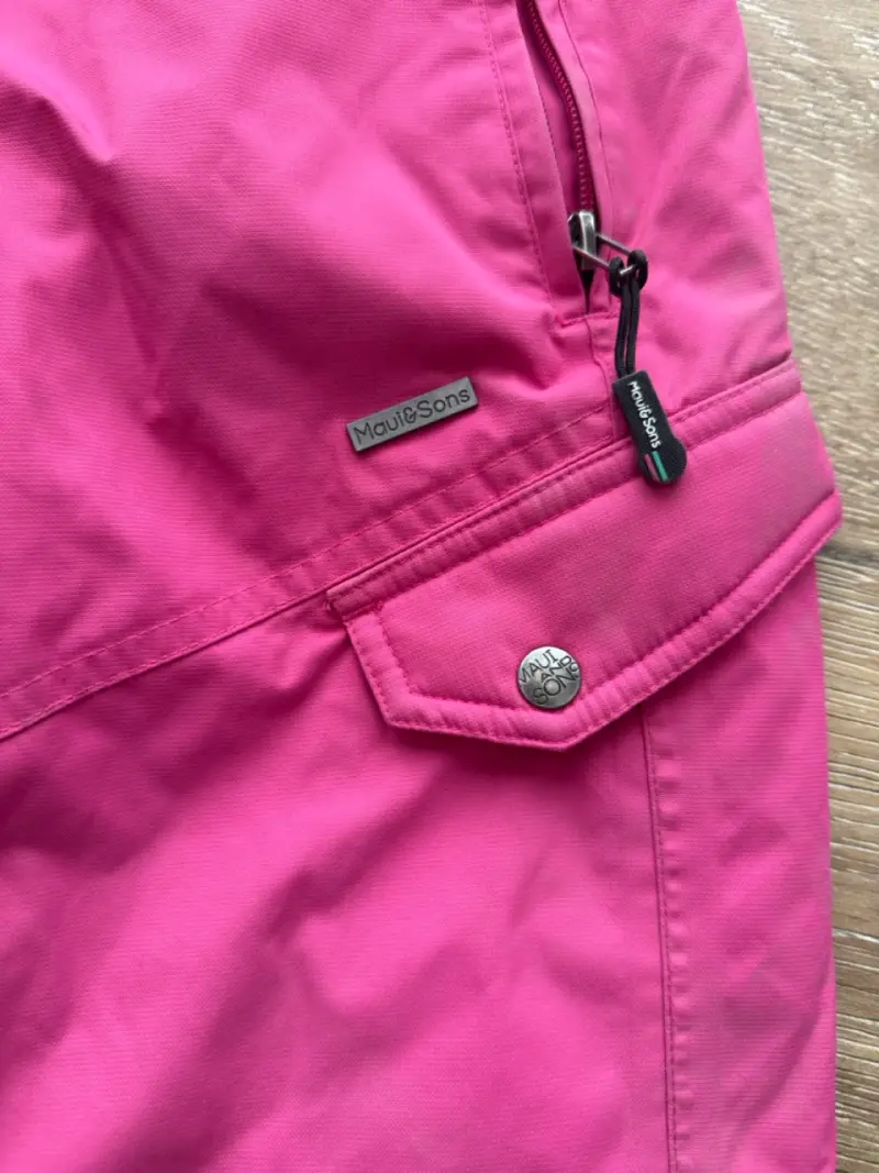 Pantalones de snowboard rosas Maui and Sons - 3