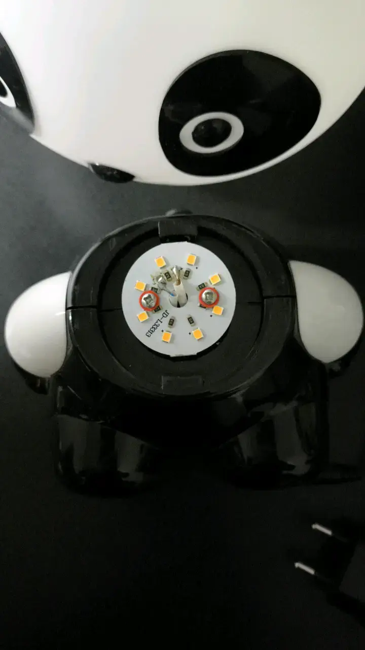 Lámpara infantil de Panda LED - 4