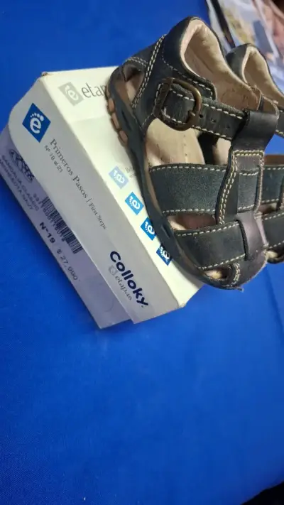 Sandalias de cuero para niños Colloky 19 - miniatura 3