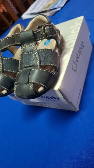 Sandalias de cuero para niños Colloky 19 - miniatura 4