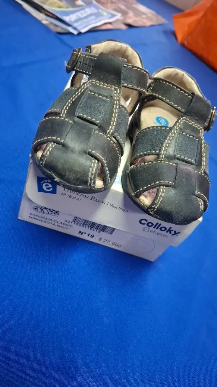 Sandalias de cuero para niños Colloky 19 - 5