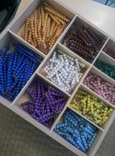 Set de Cuentas Montessori de Colores - miniatura 3