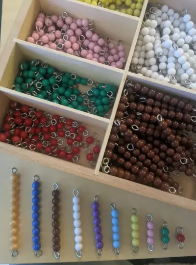 Set de Cuentas Montessori de Colores - miniatura 4