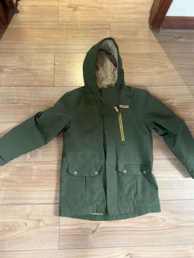 Parka verde impermeable para niño.Marca Lippi - miniatura 1