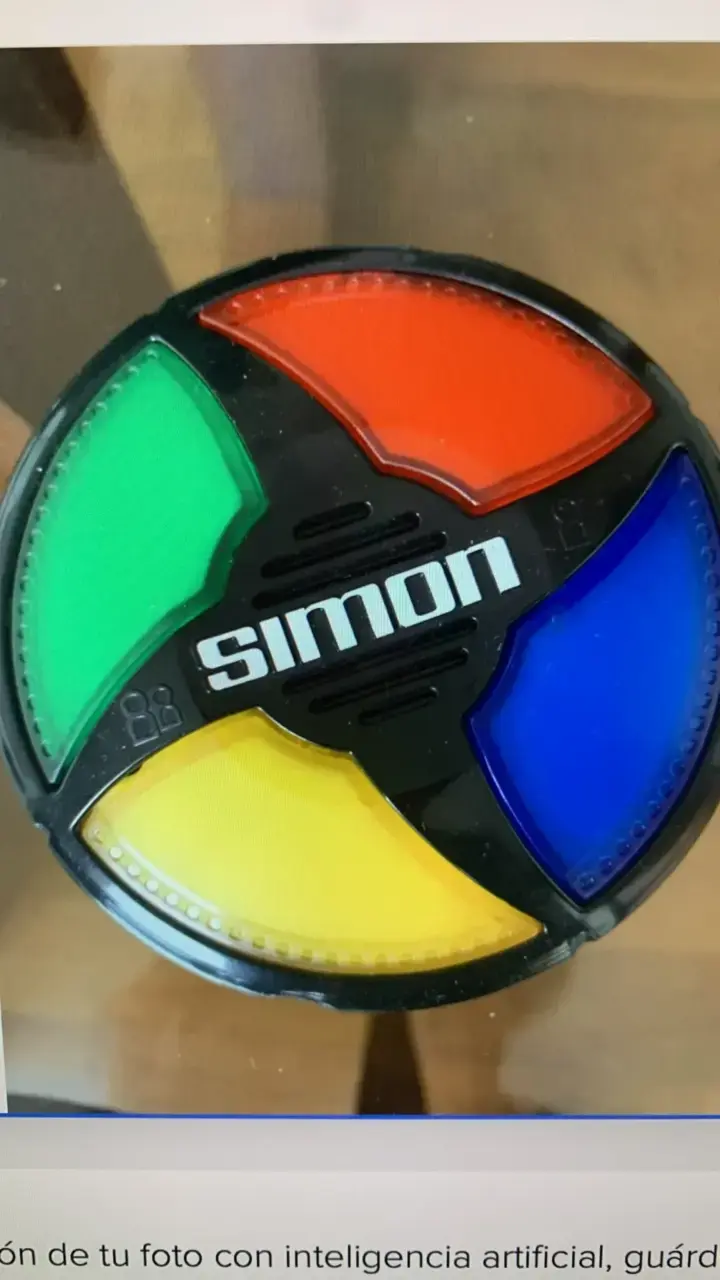 Juego electrónico Simon clásico de colores - 1