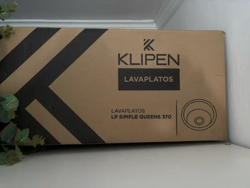 Lavaplatos de acero inoxidable Klipen LP Simple Queens 370 - 2