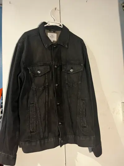 Chaqueta de mezclilla negra Pepe Jeans - miniatura 1