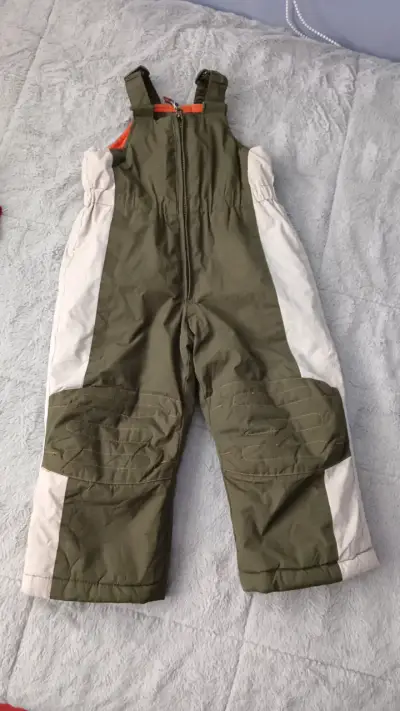 Pantalón de nieve para niño ZeroXposur verde - miniatura 1