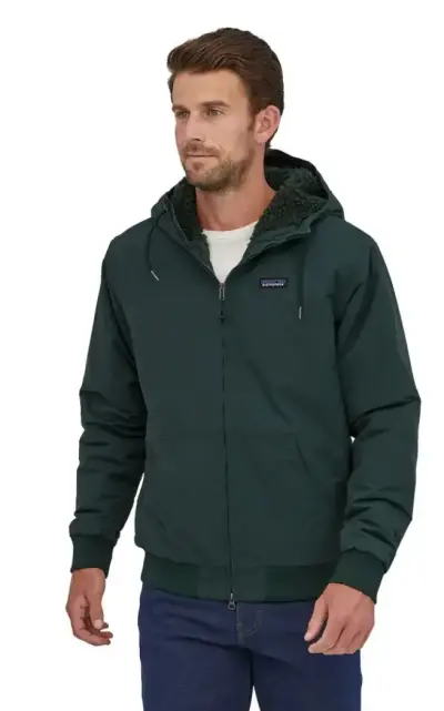 Chaqueta con capucha verde Patagonia, Unica - miniatura 1
