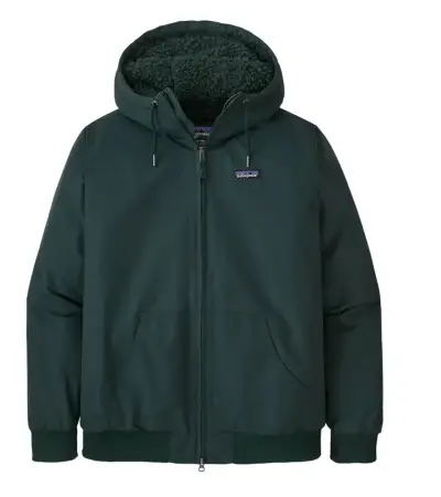 Chaqueta con capucha verde Patagonia, Unica - miniatura 3
