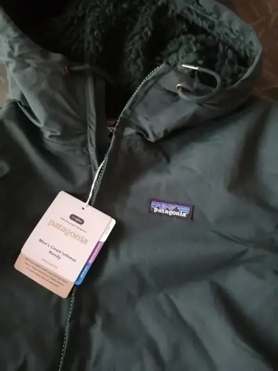 Chaqueta con capucha verde Patagonia, Unica - miniatura 4