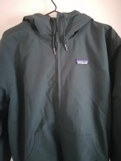 Chaqueta con capucha verde Patagonia, Unica - miniatura 6