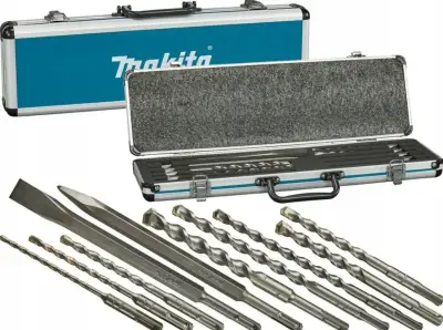 Set de Brocas y Cinceles Makita en Estuche Metálico - miniatura 3