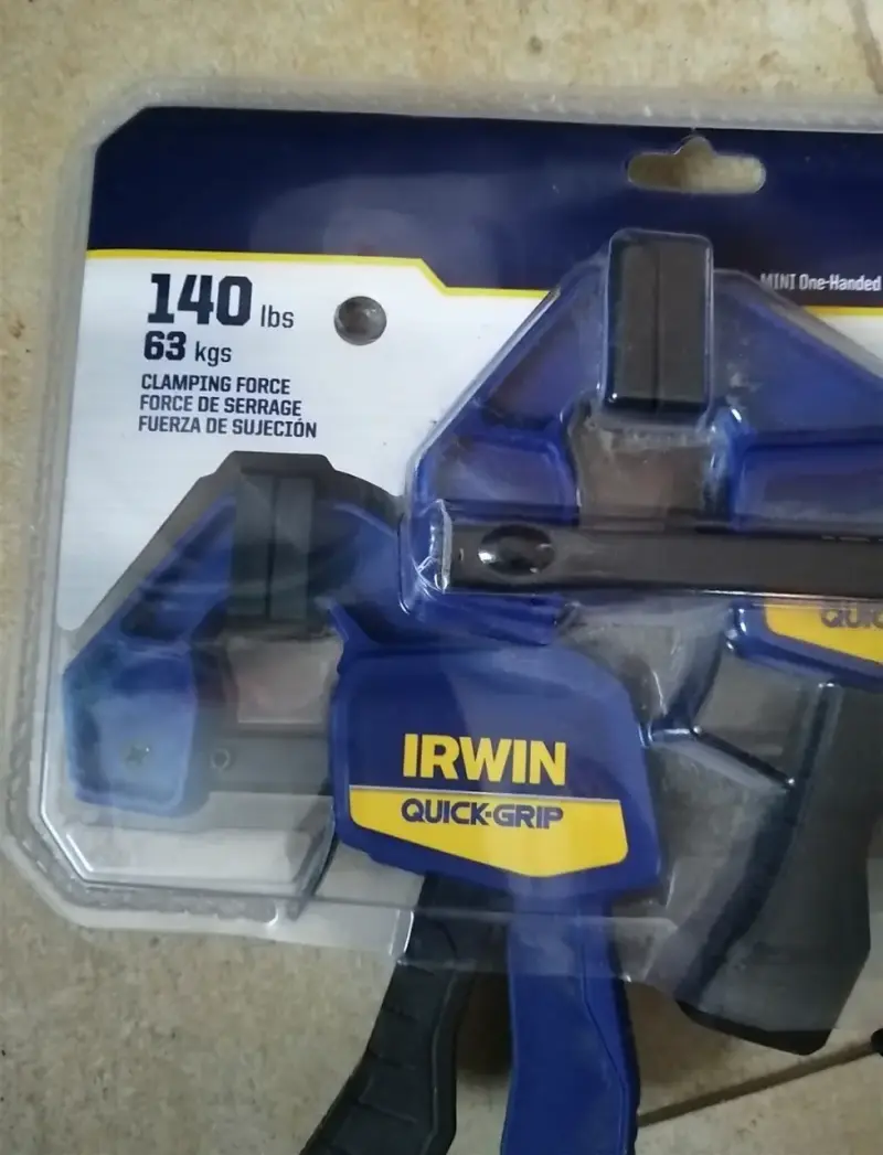 Set de 4 Prensas Irwin Quick-Grip 4 Piezas, Nuevo - 3