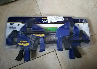 Set de 4 Prensas Irwin Quick-Grip 4 Piezas, Nuevo - miniatura 5