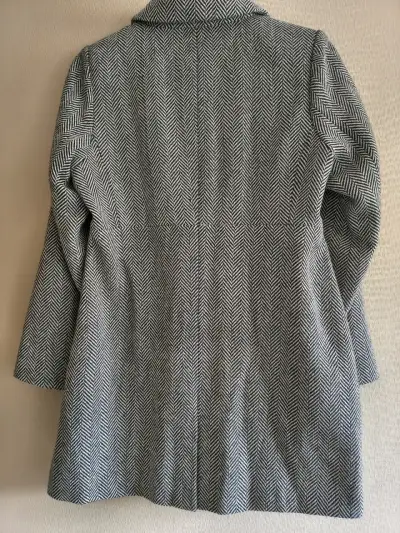 Abrigo de lana gris Viaressa para mujer - miniatura 3
