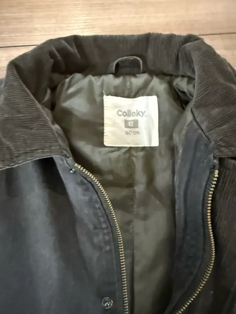 Chaqueta verde para niño Colloky talla 12 - 2