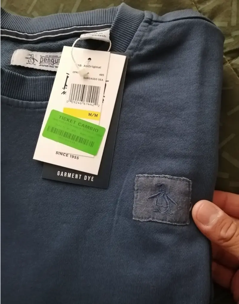 Polerón azul Original Penguin para hombre, nuevo - 2