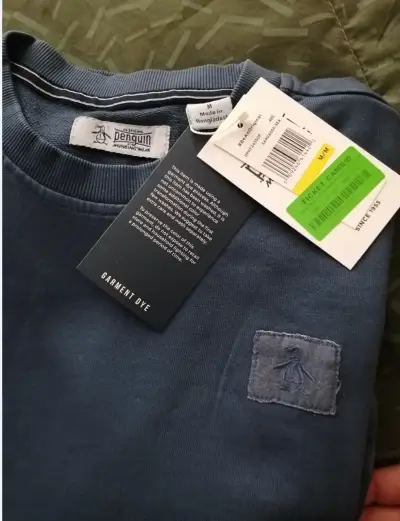 Polerón azul Original Penguin para hombre, nuevo - miniatura 3