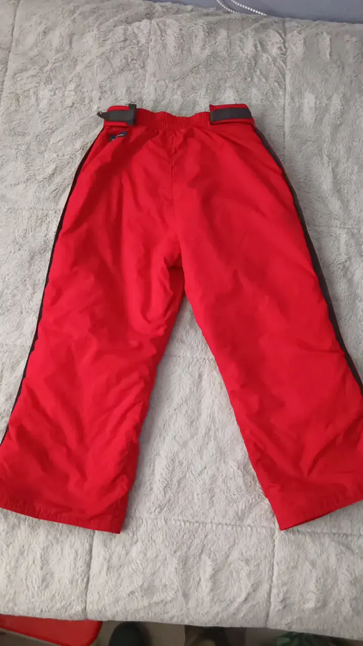 Pantalón de nieve para niños LL Kids rojo - 2