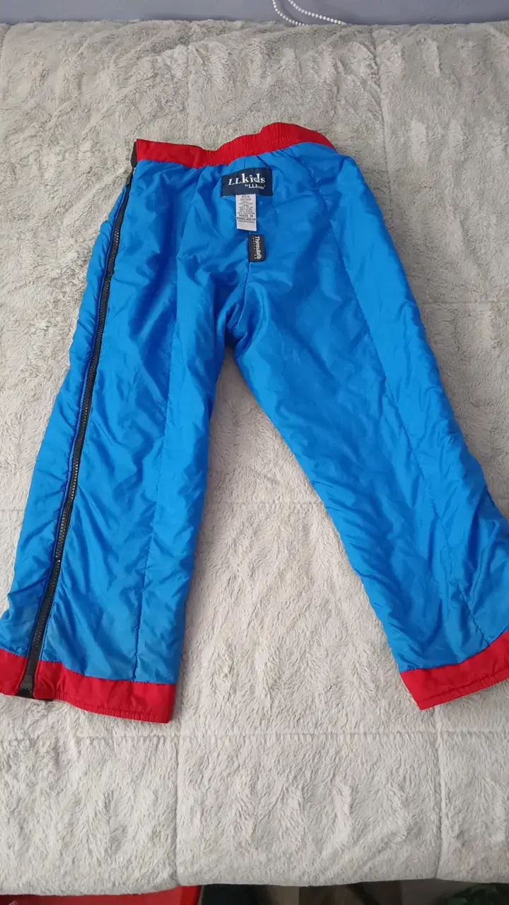 Pantalón de nieve para niños LL Kids rojo - 4