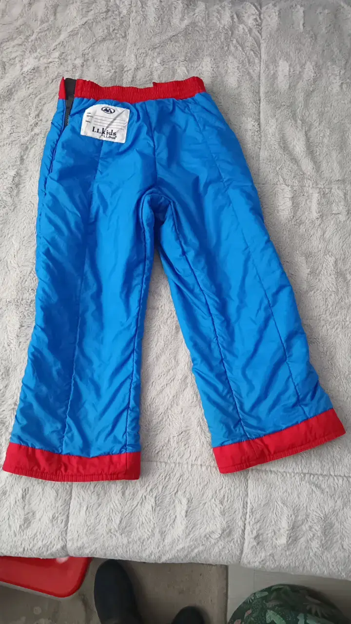 Pantalón de nieve para niños LL Kids rojo - 5