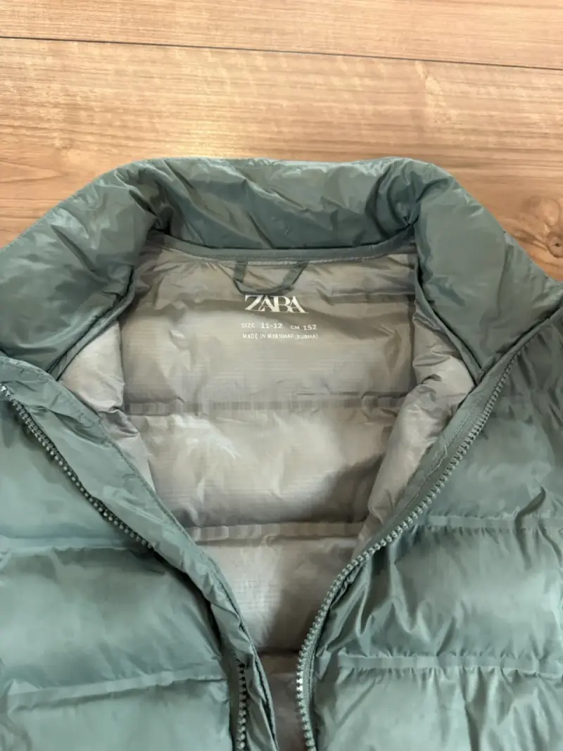 Parka sin mangas Zara para niños. Talla 11-12 - 2