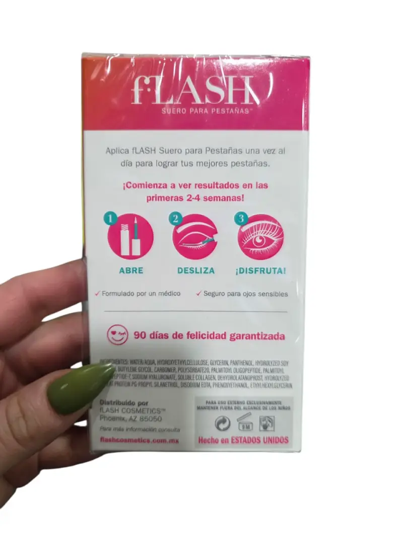Suero para pestañas fLash alargador 2ml - 2