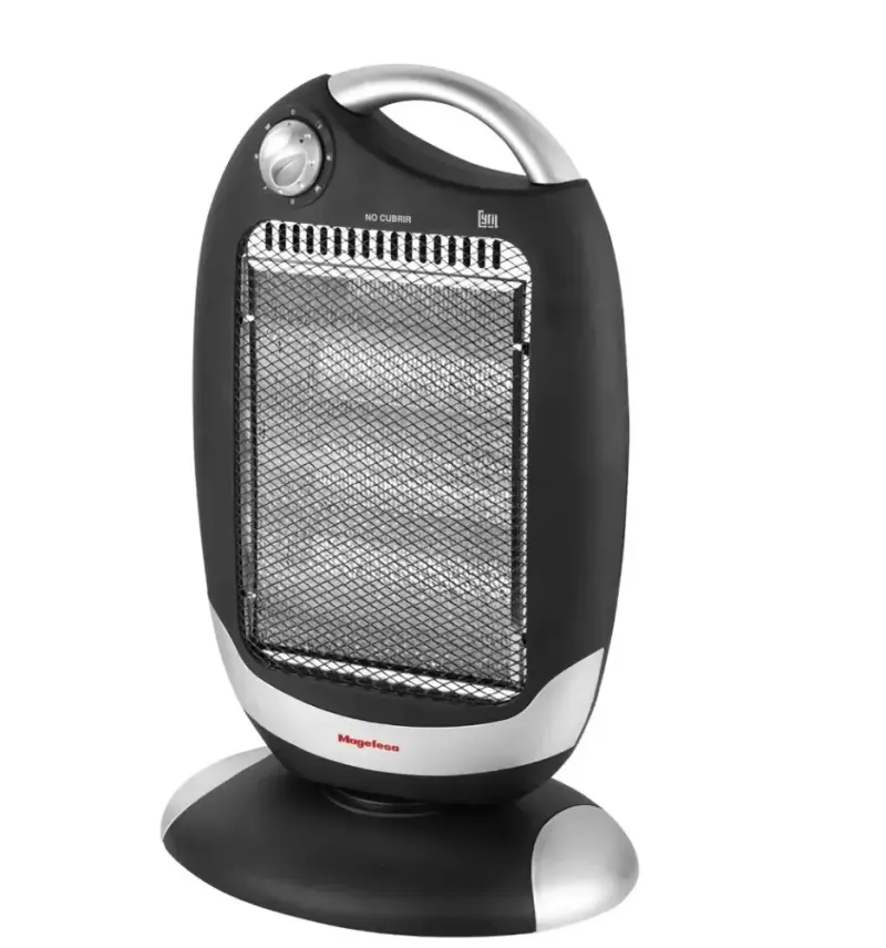 Estufa electrica 1000w, giratoria, nueva , compact - 2