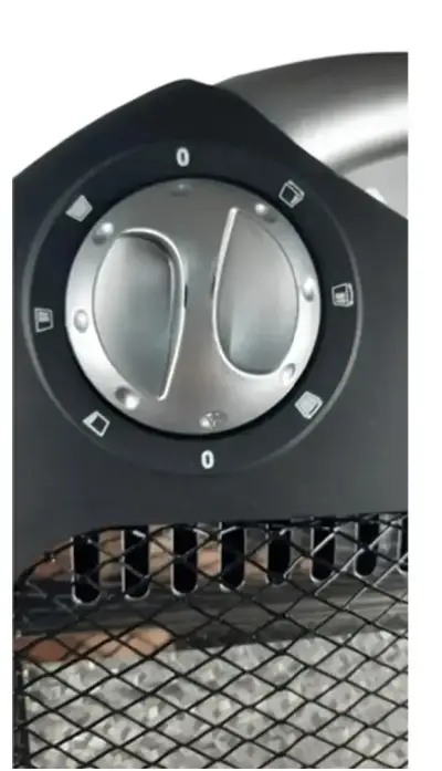 Estufa electrica 1000w, giratoria, nueva , compact - miniatura 5