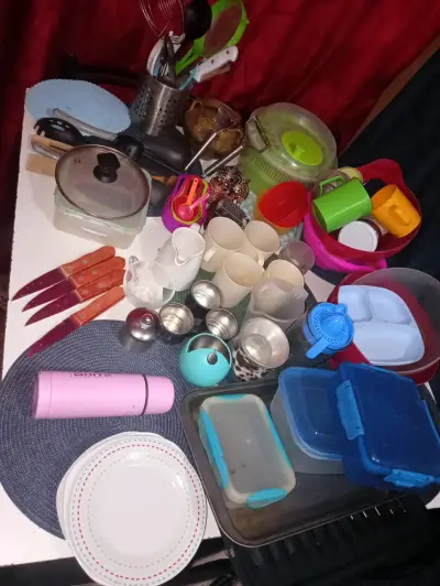 Lote de utensilios de cocina variados - miniatura 1