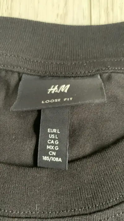 Polera Negra H&M - miniatura 3